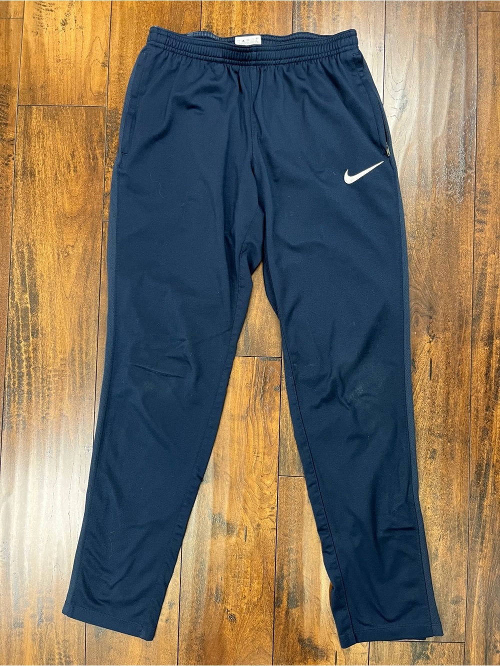 NIKE Men’s Athletic Pants Blue Dri-Fit Soccer Running 893721-451 Size Small